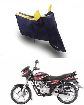Flipkart SmartBuy Two Wheeler Cover for Bajaj(Discover 125 DTS-i, Yellow, Blue)