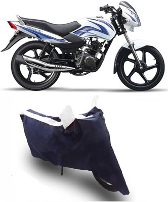 Flipkart SmartBuy Two Wheeler Cover for TVS(Star Sport, White, Blue)