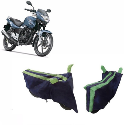 Flipkart SmartBuy Two Wheeler Cover for Suzuki(GS, Green, Blue)