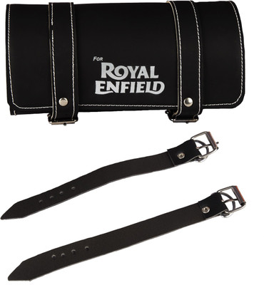 

Autofy One-side Black Leatherette Motorbike Saddlebag(10 L)