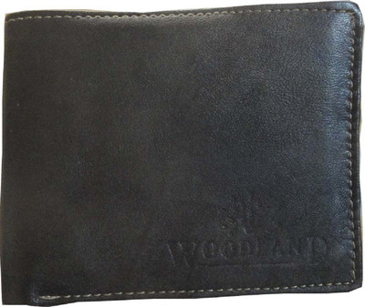 

BILLSHOPE Men Black Genuine Leather Wallet(8 Card Slots)