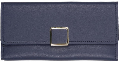 

aaradhya creations Women Casual Blue Artificial Leather Wallet(10 Card Slots)