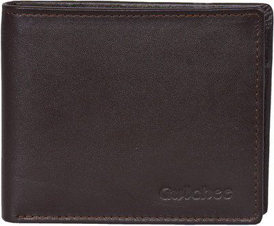 

Gulchee Men Black Genuine Leather Wallet(3 Card Slots)