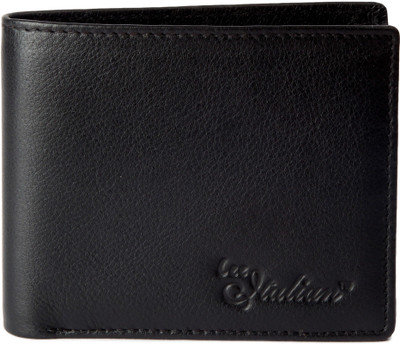 

Panache Men Black Genuine Leather Wallet(12 Card Slots)