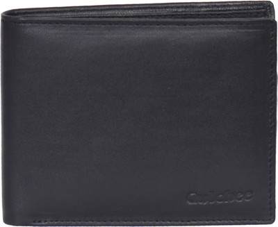 

Gulchee Men Black Genuine Leather Wallet(8 Card Slots)