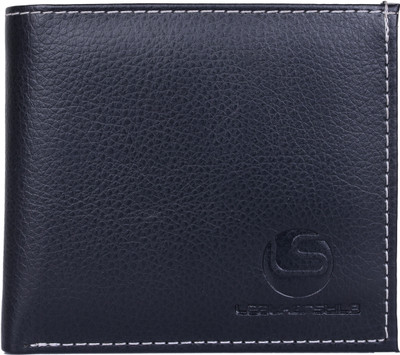 

LEATHERSTILE Men Black Artificial Leather Wallet(7 Card Slots)