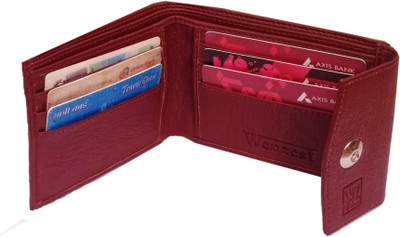 

Wenzest Men Brown Artificial Leather Wallet(6 Card Slots)