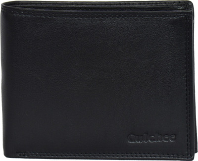 

Gulchee Men Black Genuine Leather Wallet(13 Card Slots)