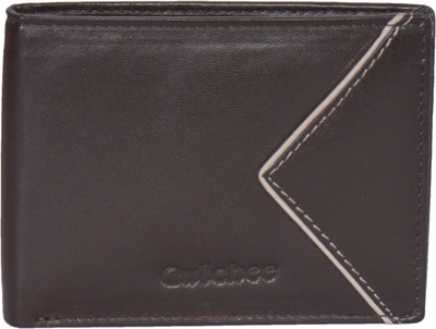 

Gulchee Men Brown Genuine Leather Wallet(6 Card Slots)