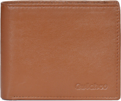 

Gulchee Men Tan Genuine Leather Wallet(7 Card Slots)