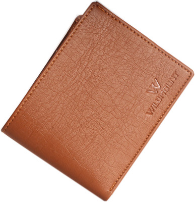 

wildmount Boys Tan Artificial Leather Wallet(10 Card Slots)