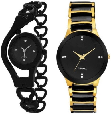 RAgmel black gold black 0066 Watch  - For Women   Watches  (rAgMeL)