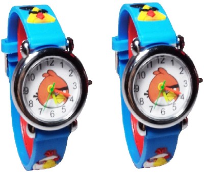 Arihant Retails Angry Birds Kids Watch AR-18 (Also best for Birthday gift and return gift for kids) Pack of 2, Watch  - For Boys & Girls   Watches  (Arihant Retails)
