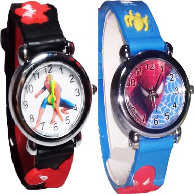 Arihant Retails Spiderman Kids Watch AR-18 (Also best for Birthday gift and return gift for kids) Pack of 2, Watch  - For Boys & Girls   Watches  (Arihant Retails)