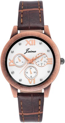 JAINX JW582 Copper White Dial Watch  - For Women   Watches  (Jainx)