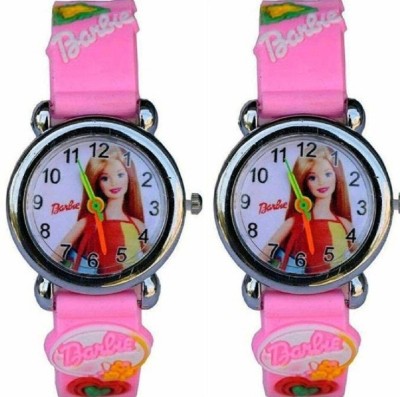 Arihant Retails Barbie Kids Watch AR-18 (Also best for Birthday gift and return gift for kids) Pack of 2, Watch  - For Boys & Girls   Watches  (Arihant Retails)