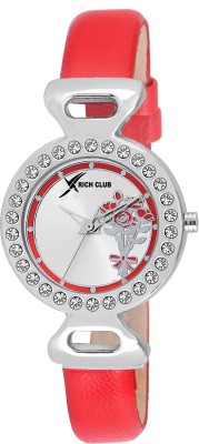 Rich Club RC-2252 Hot~Rox Red Strap Analogue Watch  - For Girls   Watches  (Rich Club)