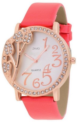 ZAVIO Diamond Leaves Watch  - For Women   Watches  (ZAVIO)