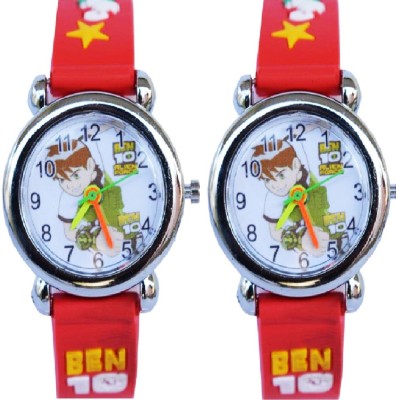 Arihant Retails Ben10 Kids Watch AR-18 (Also best for Birthday gift and return gift for kids) Pack of 2, Watch  - For Boys & Girls   Watches  (Arihant Retails)