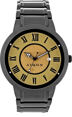 AIQON CR00033 IP Black 304Steel Watch  - For Men   Watches  (Aiqon)