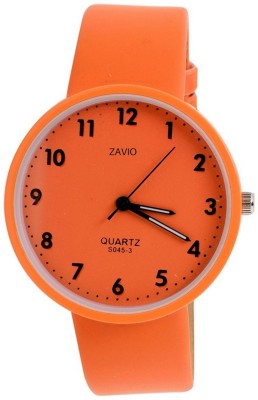 ZAVIO Slim Orange Dial D-4578 Antiq Colour Watch  - For Women   Watches  (ZAVIO)