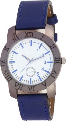 PMAX BLUE DIAL FANCY COLLECTION BLUE LEATHER WATCH Watch  - For Men & Women   Watches  (PMAX)