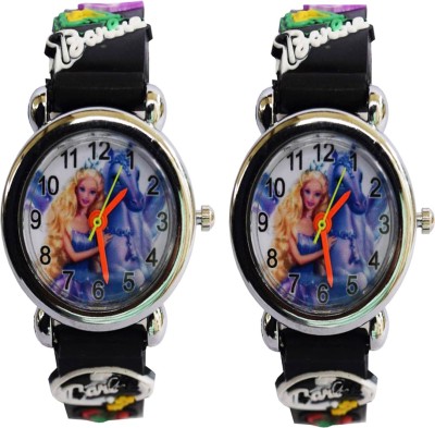 Arihant Retails Barbie Kids Watch AR-18 (Also best for Birthday gift and return gift for kids) Pack of 2, Watch  - For Boys & Girls   Watches  (Arihant Retails)