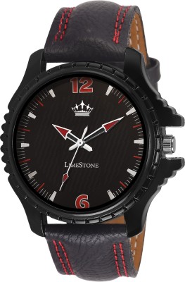 LimeStone LS2689 Free Size Casino Fox Watch  - For Men   Watches  (LimeStone)