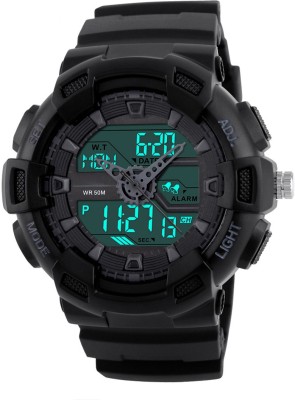 Addic Multi-functional Black Dial Sports Watch  - For Men   Watches  (Addic)