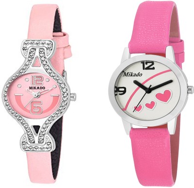 Mikado Pink fairy Princess collection for Girls and women Watch  - For Girls   Watches  (Mikado)