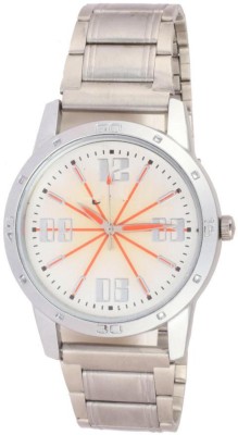 PMAX ORANGE DIAL NEW LOOK METAL STRAP WATCH Watch  - For Men   Watches  (PMAX)