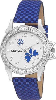 Mikado Precious blue butterfly analog wtach for women and girls with 1 year warrenty Watch  - For Women   Watches  (Mikado)