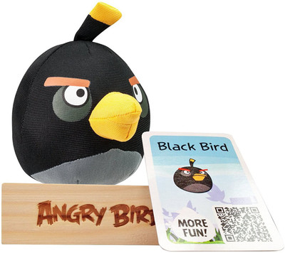 Angry Birds Tactic Black Bird, Multi Color(Black)
