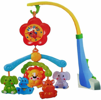 

Smartcraft Musical Baby Toys Animal Bed Bell (Crib Toy)(Multicolor)
