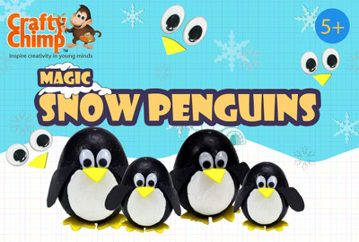 

Crafty Chimp Magic Snow Penguins
