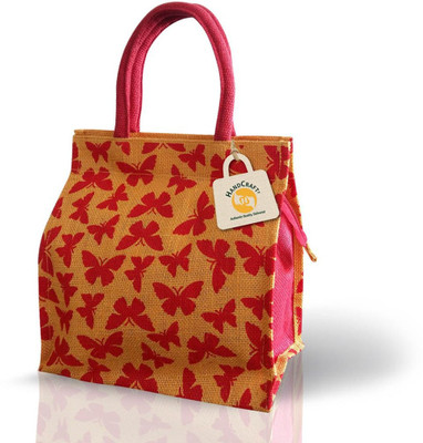 

Handcraft HC-HB-008 Multipurpose Bag(Multicolor, 10 inch)