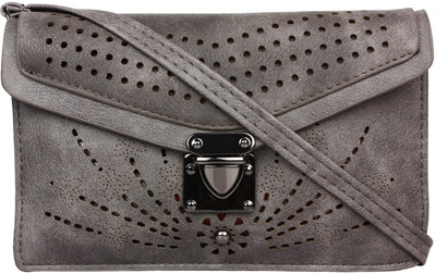 

DI-BELLA 439440472GY Sling Bag(Grey, 1 inch)