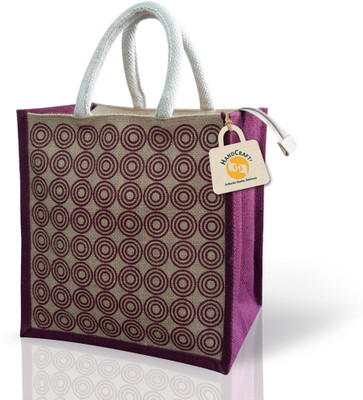 

Handcraft HC-HB-015 Multipurpose Bag(Multicolor, 10 inch)