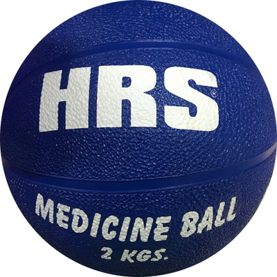 

HRS Rubber Medicine Ball without Handle, 2KG - Blue Medicine Ball(Blue, Diameter: 21 cm)