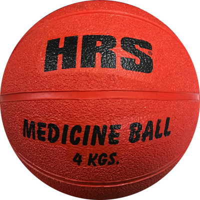 

HRS Rubber Medicine Ball without Handle, 4KG - Red Medicine Ball(Weight: 4 Kg, Red)