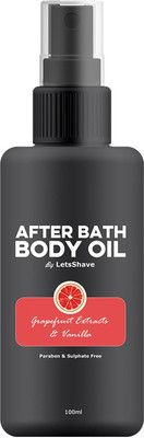 

LetsShave AFTER-BATH BODY OIL- WILD FRUIT CRUSH - 100ML(100 ml)