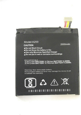 

DRR Micromax canvas turbo mini - A200 Battery( )
