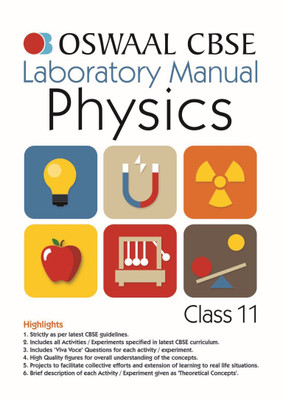 Oswaal CBSE Laboratory Manual Class 11 Physics Book (For 2022 Exam)(English, Paperback, Oswaal Editorial Board)