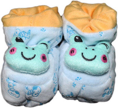 

Friendskart Baby Boys & Baby Girls Booties(Toe to Heel Length - 14 cm Blue)