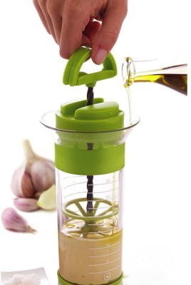 

Hunting Hobby Saucer mixer bottle is perfect for mayonnaise ,dressing etc 150 ml Shaker(Pack of 1, Green)