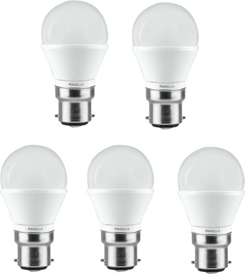

Havells 3 W Standard B22 LED Bulb(White, Pack of 5)