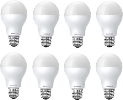 

Havells 5 W Standard E27 LED Bulb(White, Pack of 8)
