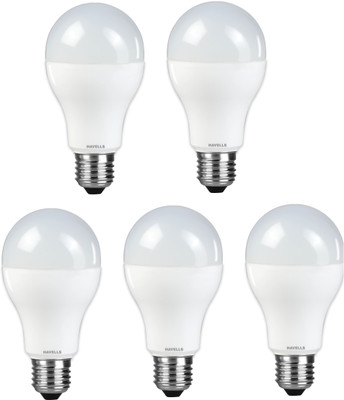 

Havells 15 W Standard E27 LED Bulb(White, Pack of 5)