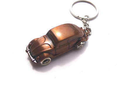 

Techpro Copper colour Car Design Key Chain(Multicolor)