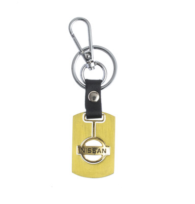 

Techpro Nissan Golden alloy Locking Key Chain(Multicolor)